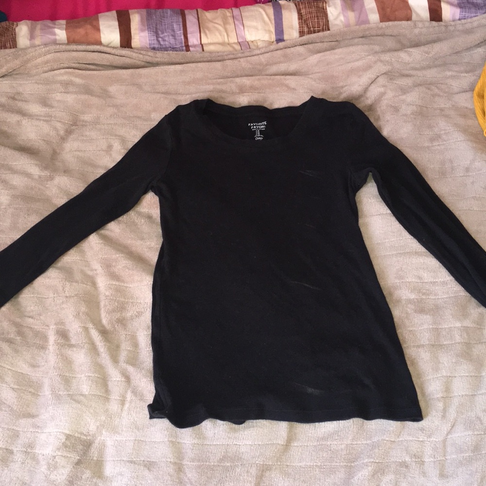 All black shirt